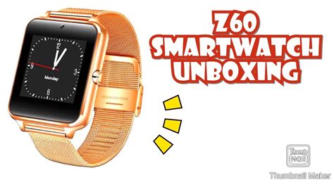 Z60 SmartWatch Review 